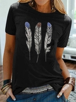 Casual Short Sleeve T-Shirts - Noracora