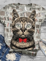 Casual Short Sleeve T-Shirts - Noracora