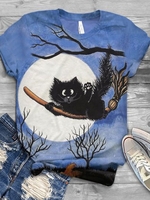 Casual Short Sleeve T-Shirts - Noracora