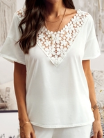 Casual Short Sleeve T-Shirts - Noracora