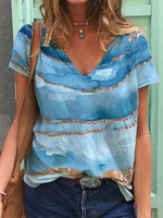 Casual Short Sleeve T-Shirts - Noracora