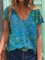 Casual Short Sleeve T-Shirts - Noracora