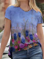 Casual Short Sleeve T-Shirts - Noracora