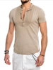 Casual Stand Collar Men-T-Shirts - Noracora