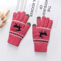 Casual Wool Blend Gloves