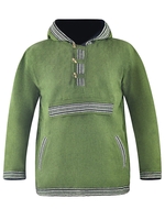 Cotton And Linen Hoodie Vintage Men-Hoodies - Noracora