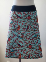 Cotton-Blend Animal Casual Skirts - Noracora