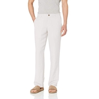 Cotton-Blend Basic Plain Men-Pants - Noracora