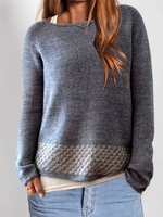 Cotton-Blend Causal Tops