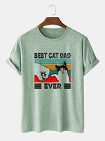Cotton-Blend Men-T-Shirts - Noracora