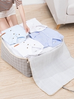 Cotton Linen Storage Bag Finishing Bag Clothes Quilt Bag - Noracora