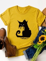 Crew Neck Cotton Short Sleeve T-Shirts - Noracora