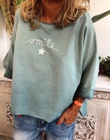 Crew Neck Long Sleeve Casual Letter T-Shirts