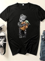 Crew Neck Shift Short Sleeve T-Shirts - Noracora