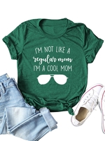 Crew Neck Short Sleeve Casual T-Shirts - Noracora