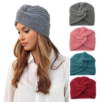 Cross Knit Hat - Noracora