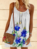 Floral A-Line Tanks & Camis - Noracora