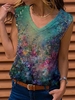 Floral Casual Sleeveless Tanks & Camis - Noracora