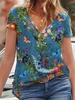 Floral Casual T-Shirts - Noracora