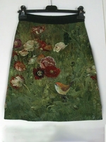 Floral-Print Cotton-Blend Skirts - Noracora