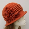 Flower Decorated Woolen Millinery - Noracora