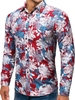 Flower Floral Casual Men-Shirts - Noracora