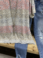 Gray Crew Neck Short Sleeve T-Shirts - Noracora