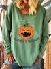 Green Cotton Shift Casual Hoodies & Sweatshirts - Noracora