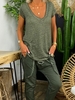 Green Printed Casual T-Shirts - Noracora