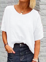 Half Sleeve Shift T-Shirts - Noracora