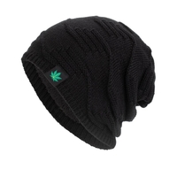 Hippie Winter Knit Beanie Hat - Noracora