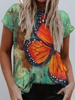 Holiday Butterfly T-Shirts - Noracora