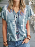 Holiday Short Sleeve Shift T-Shirts - Noracora