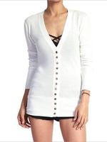 Knitted Knitted Solid Long Sleeve Noracora