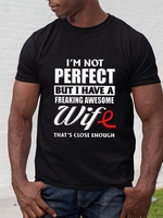 Letter Men-T-Shirts - Noracora
