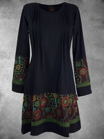 Long Sleeve Casual Sweater Dresses - Noracora
