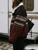 Long Sleeve Vintage Coats - Noracora