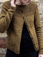 Multicolor Cotton-Blend Cardigans - Noracora
