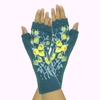 Noracora Aqua Blue Gloves Polyester Winter Gloves
