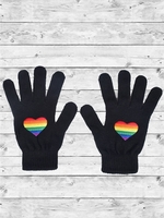 Noracora As Picture Gloves Vintage Winter Polyester Gloves