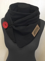 Noracora Black Casual Winter Polyester