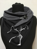 Noracora Black Polyester Casual Winter