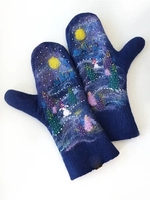Noracora Blue Accessories Casual Winter Polyester Accessories