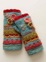 Noracora Blue Accessories Vintage Polyester Winter Accessories