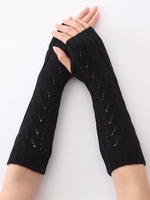 Noracora Coffee Gloves Casual Fall Polyester Gloves