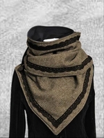 Noracora Gray Accessories Fall Casual Cotton-Blend Accessories