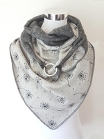 Noracora Gray Polyester Spring Elegant