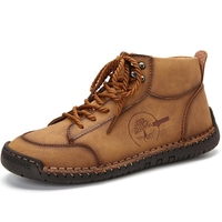 Noracora Men-Shoes >>Men-Boots Black Vintage Men-Shoes >>Men-Boots
