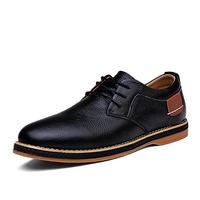 Noracora Men-Shoes >>Men-Boots Vintage Split Joint Blue Men-Shoes >>Men-Boots