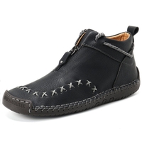 Noracora Men-Shoes Lace-Up Vintage Yellow Men-Shoes